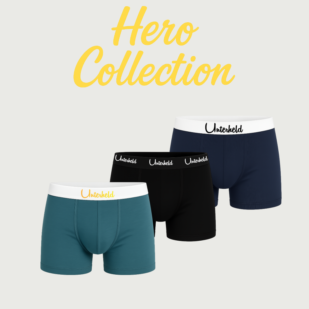 The Hero Collection – Boxershorts Herren aus TENCEL™ Modal | 3er Pack